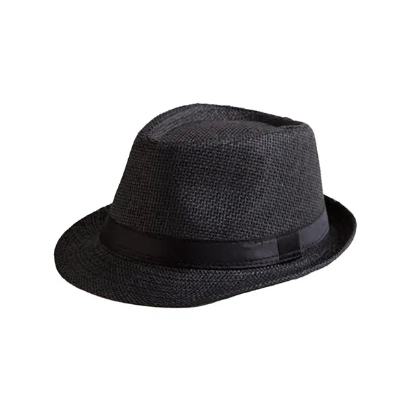 Nature Straw Fedora Hat