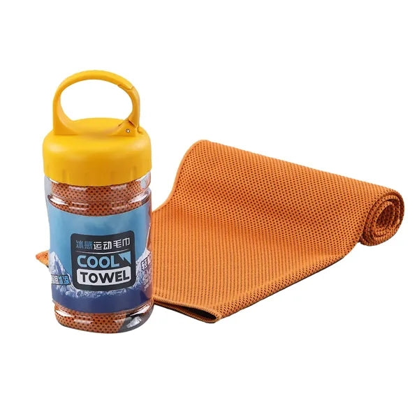 Cooling Towel, Water Bottle Kit