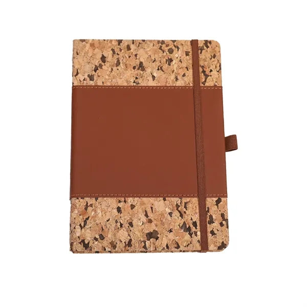 Cork Journals Notebook With Pen Loop