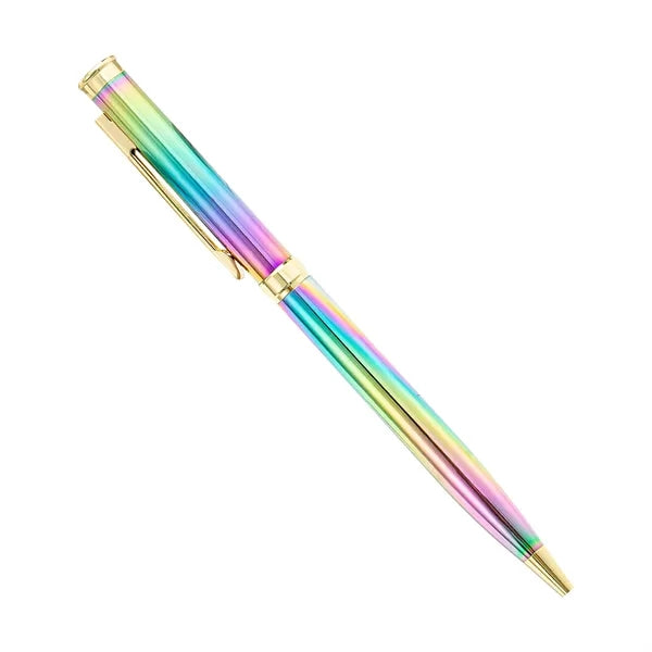 Slim Twisted Activated Metal Pen
