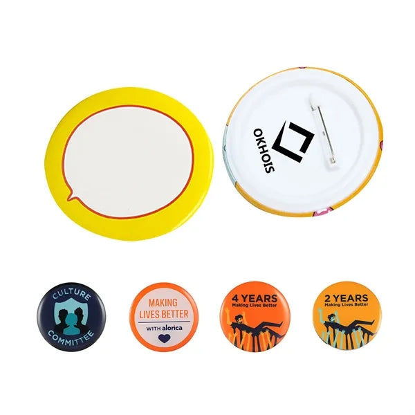 Round Pin Back Button