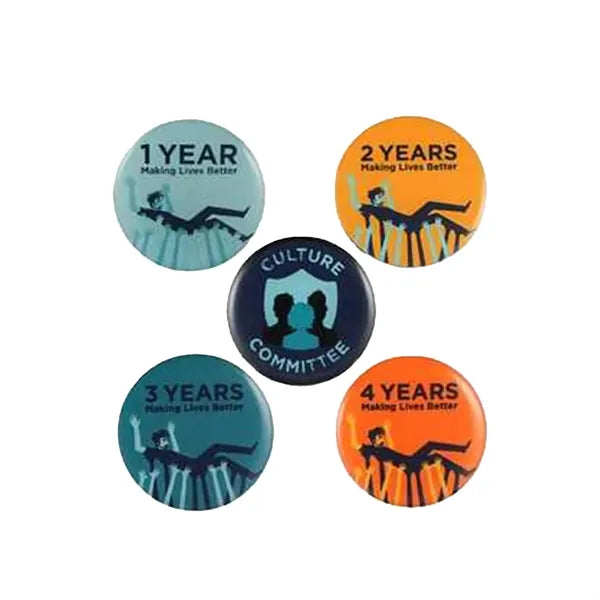 Round Pin Back Button