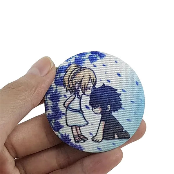 Round Pin Back Button
