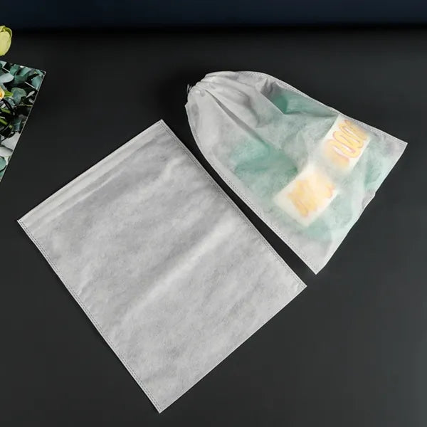 Non Woven Travel Dust Proof Shoe Bag