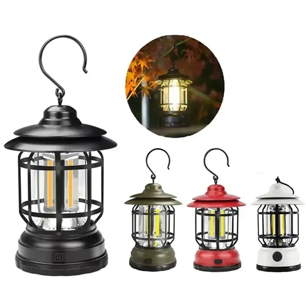 Rechargeable LED Camping Lantern with Hook