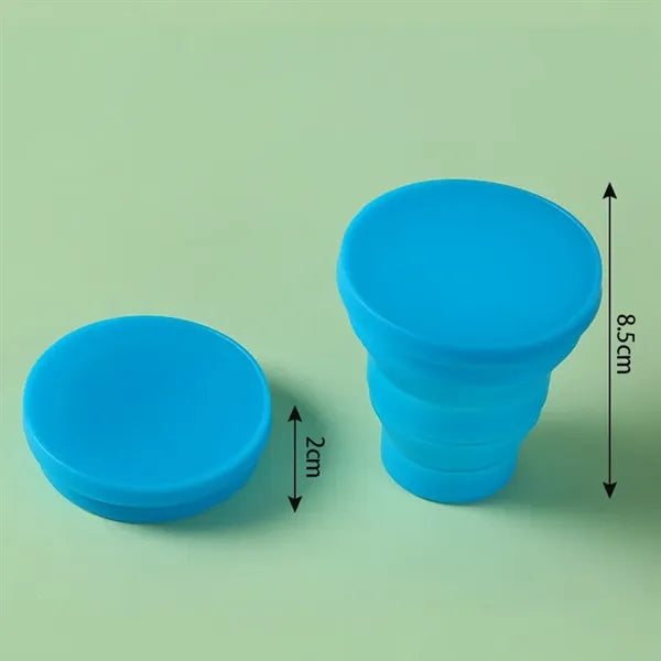 Portable Outdoor Camping Foldable Silicone Water Cup