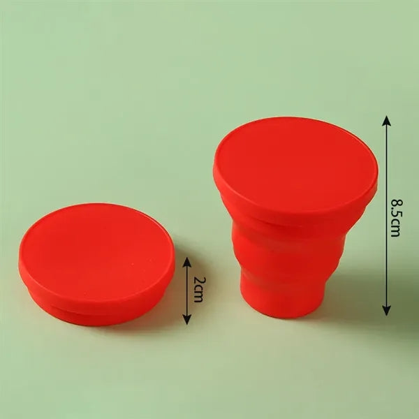 Portable Outdoor Camping Foldable Silicone Water Cup