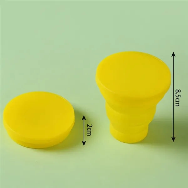 Portable Outdoor Camping Foldable Silicone Water Cup
