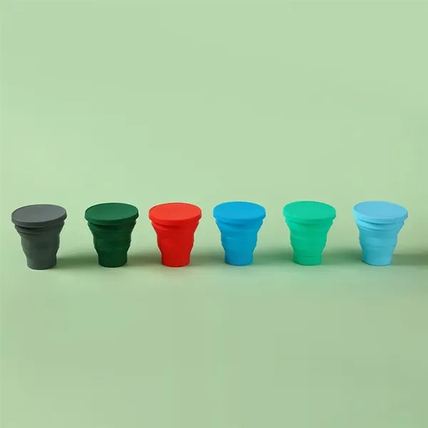 Portable Outdoor Camping Foldable Silicone Water Cup