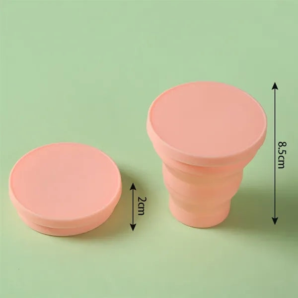 Portable Outdoor Camping Foldable Silicone Water Cup