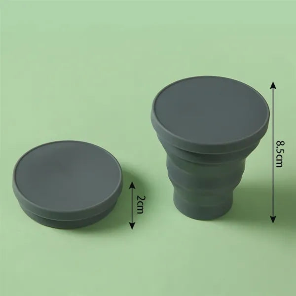 Portable Outdoor Camping Foldable Silicone Water Cup