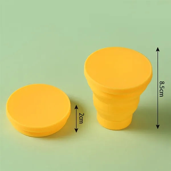 Portable Outdoor Camping Foldable Silicone Water Cup