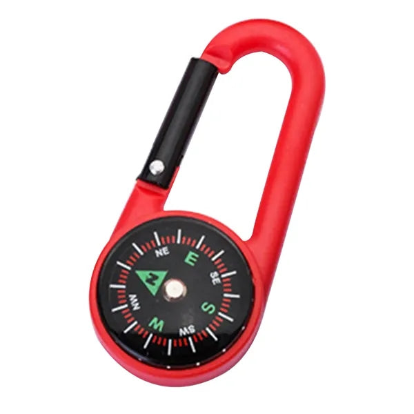 Carabiner With Compass