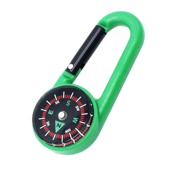 Carabiner With Compass
