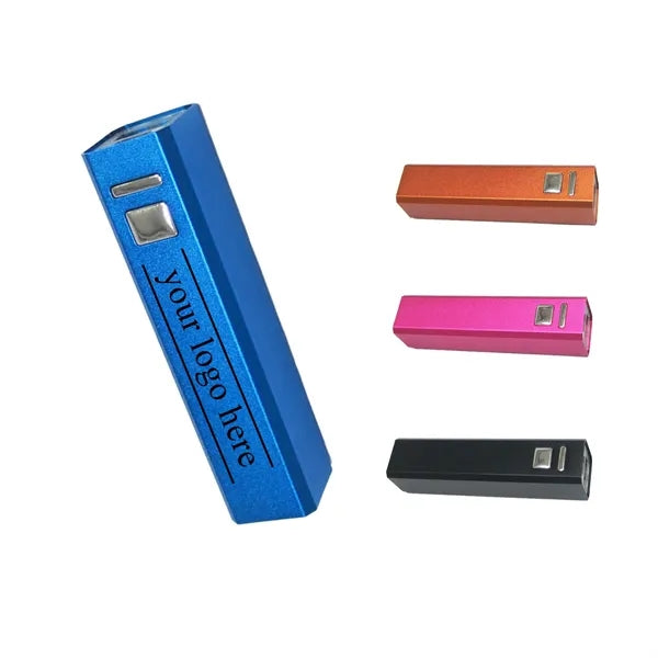 2600 Mah Mini Portable Aluminium Alloy Power Bank