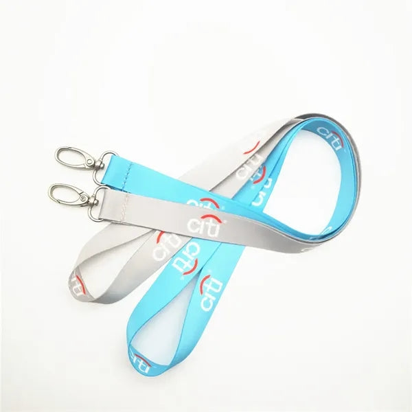 3/4" Dye Sublimated Double Ended Lanyard
