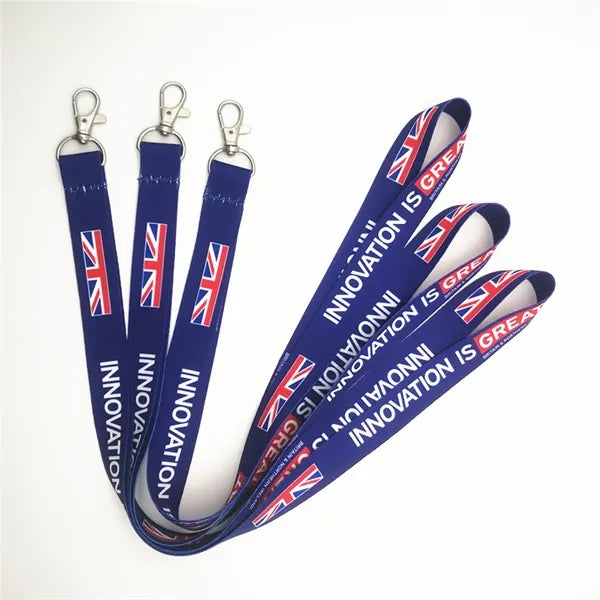 3/4" Dye Sublimated Double Ended Lanyard