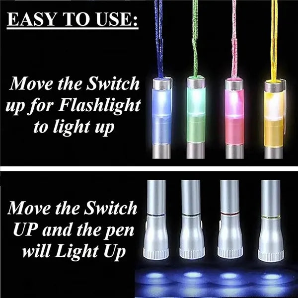 Light-Up Pen with Necklace