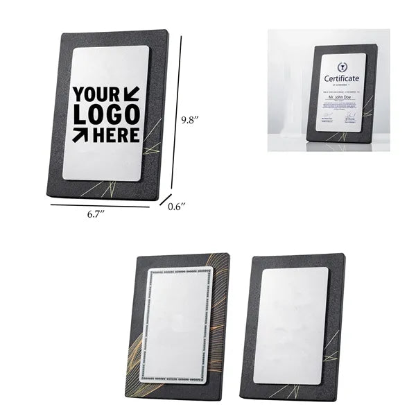 Premium Marble Award Plaque for Retirement & Recognition