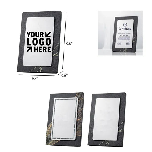 Premium Marble Award Plaque for Retirement & Recognition