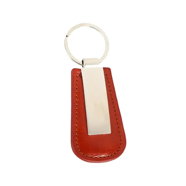 PU Drop Shaped Keychain