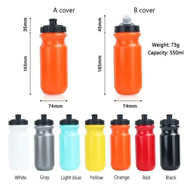 Translucent 20oz Aqua Lite Sports Bottle
