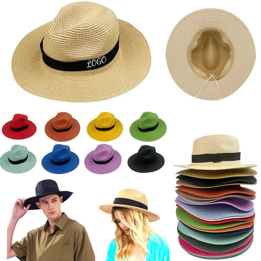 Unisex Straw Panama Hat