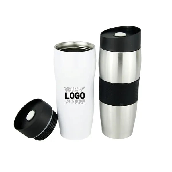 18 Oz. Stainless Steel Grip Water Bottle