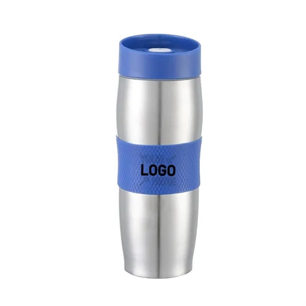 18 Oz. Stainless Steel Grip Water Bottle