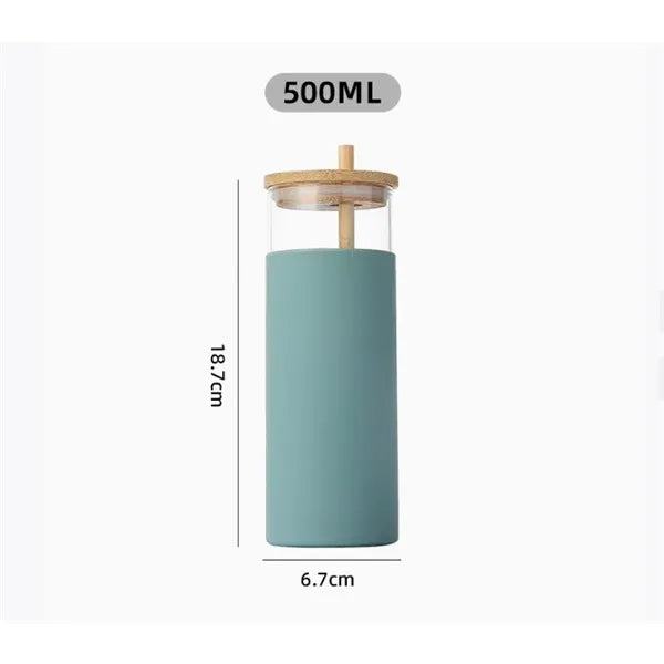 High borosilicate glass tumbler