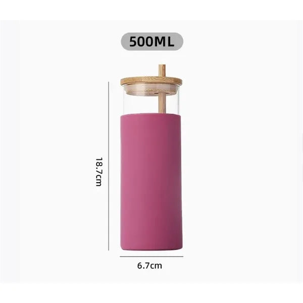 High borosilicate glass tumbler