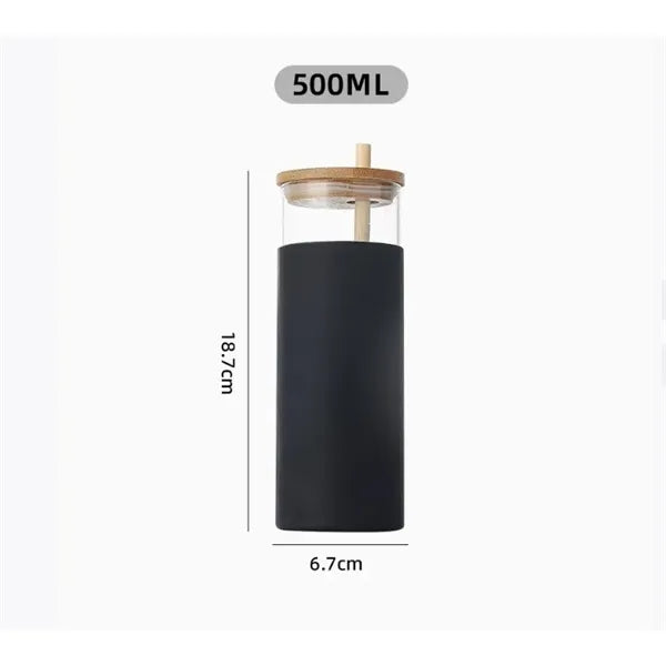 High borosilicate glass tumbler