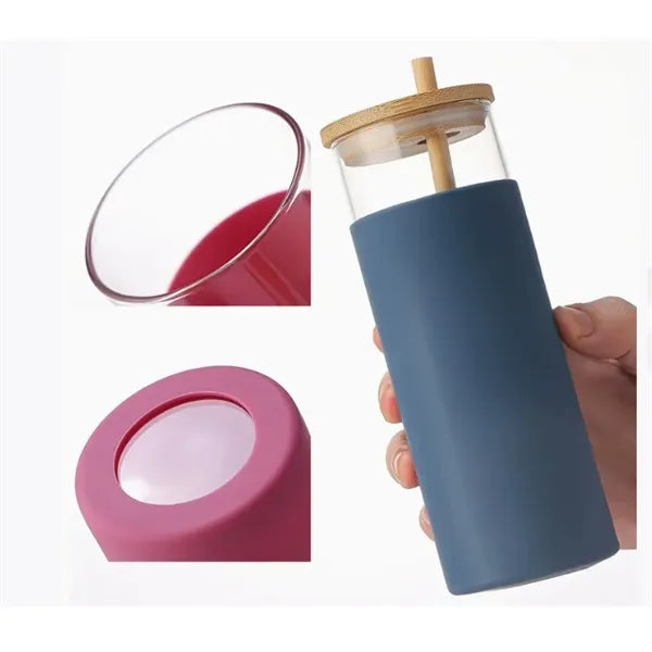 High borosilicate glass tumbler