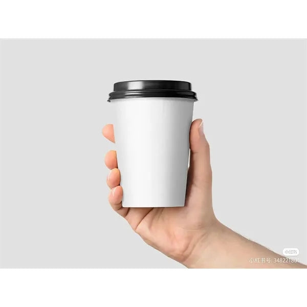 Disposable double-layer anti-scald hot drink cups thick qual