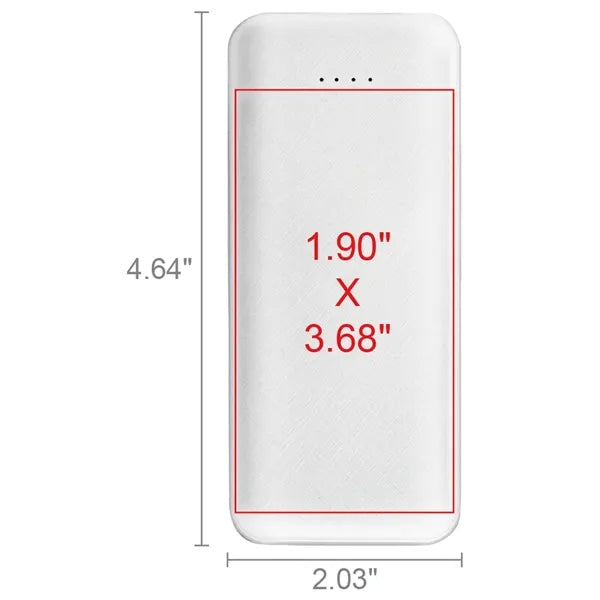 Janesville Mega 2.1 Fabric Texture Power Bank