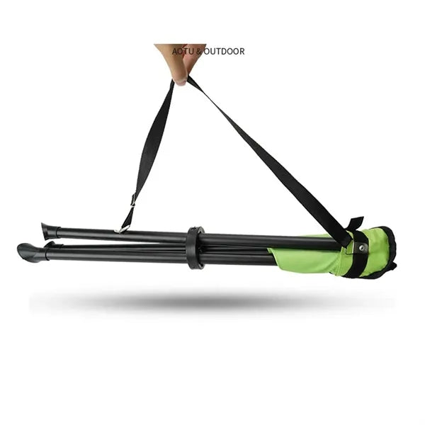 Travel Camping Chair Slacker Tripod Stool with Carry Strap