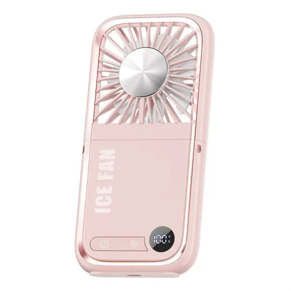 Ice Cooling Handheld Fan