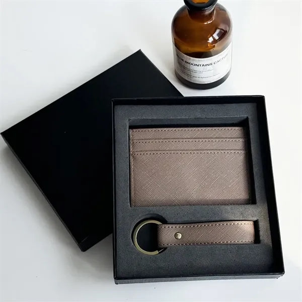 Wallet + Key Chain GIFT SET