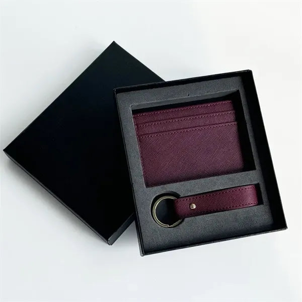 Wallet + Key Chain GIFT SET