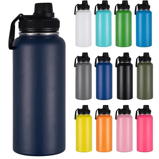 16oz Stainless Steel Outdoor Double-Walled Insulated Bottle
