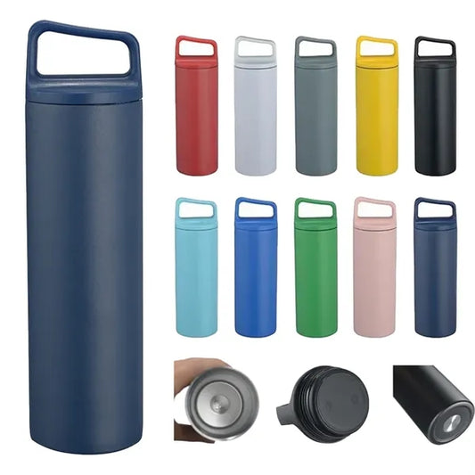 16OZ Stainless Steel Double-Wall Insulated Water Bottle