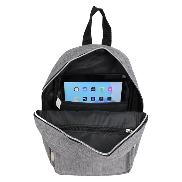 Mini Heather Gray Tablet Backpack