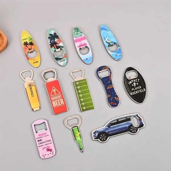 Rocket shape Plastic bottle opener