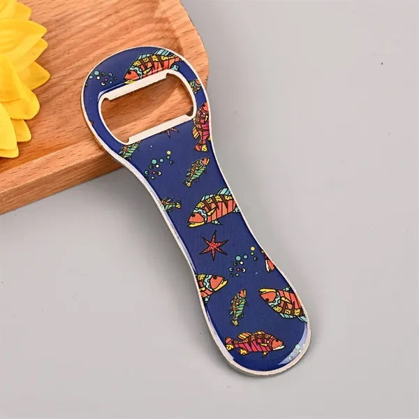 Rocket shape Plastic bottle opener