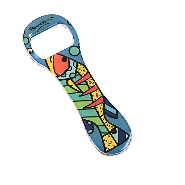 Rocket shape Plastic bottle opener