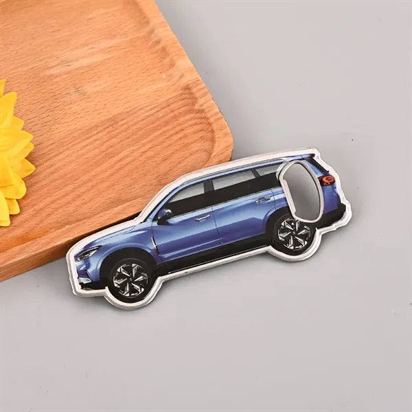 Rocket shape Plastic bottle opener