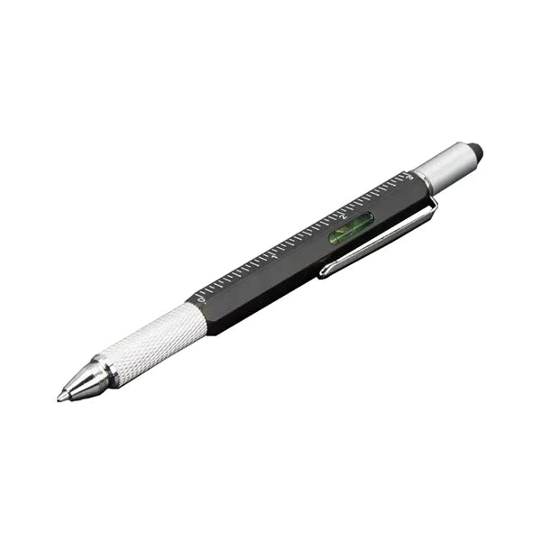 Multifunctional 6-in-1 metal tool pen
