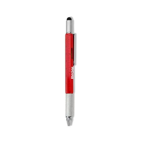 Multifunctional 6-in-1 metal tool pen