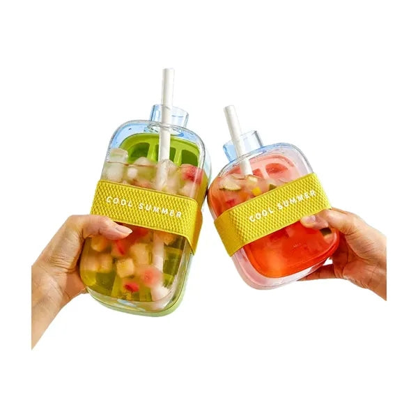 Ice Cube Tray & Water Bottle