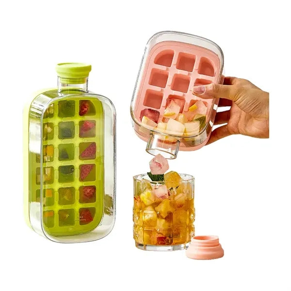Ice Cube Tray & Water Bottle